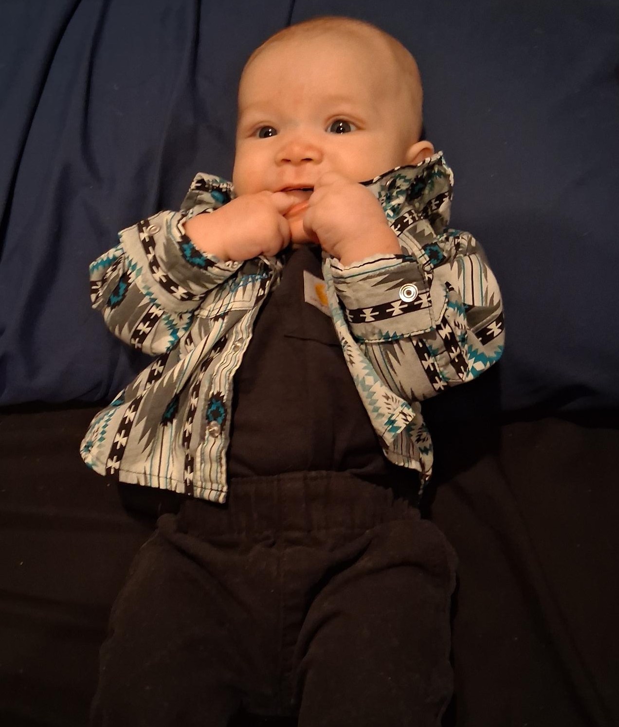 my 5 month old son